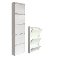 SCARPIERA 'RIBALTABILE' 3 ante - cm L.50 x P.15 x h.103