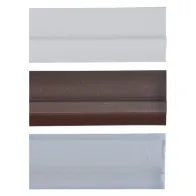 PARASPIFFERI SOTTOPORTA CON PINNA IN GOMMA mt. 1 bianco