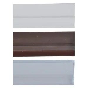 PARASPIFFERI SOTTOPORTA CON PINNA IN GOMMA mt. 1 marrone