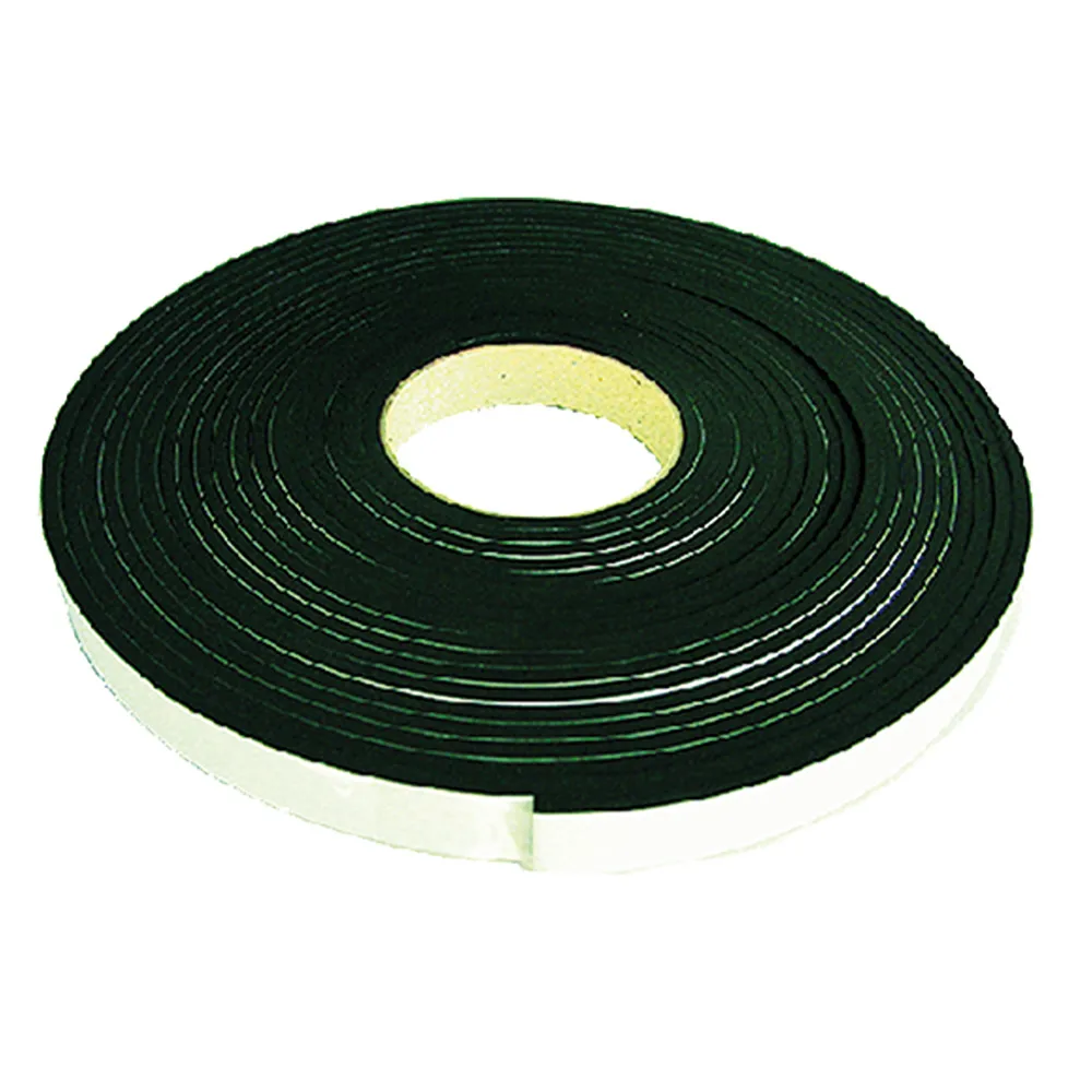 GUARNIZIONE IN GOMMA ADESIVA 'MUSS' NERO - mm 20 x 10 - mt. 5 GUARNIZIONE IN GOMMA ADESIVA 'MUSS' NERO - mm 20 x 10 - mt. 5
