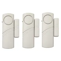SENSORE ALLARME PORTE E FINESTRE IN KIT set 3 pezzi - art.58401