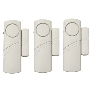 SENSORE ALLARME PORTE E FINESTRE IN KIT set 3 pezzi - art.58401