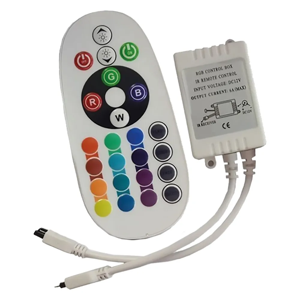 CONTROLLER DIMMERABILE PER STRIP LED RGB corrente max 72 W CONTROLLER DIMMERABILE PER STRIP LED RGB corrente max 72 W
