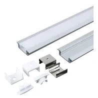 PROFILO CANALINA IN ALLUMINIO PER STRIP LED 3359 mm 61