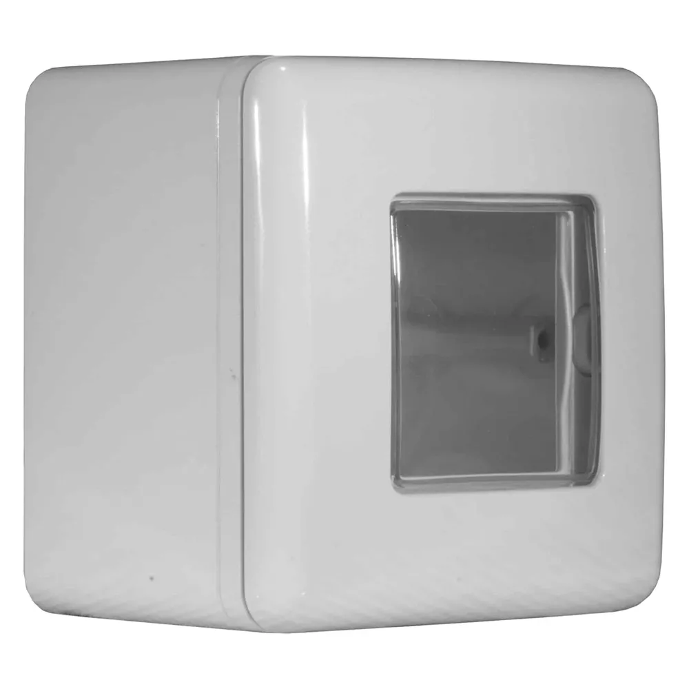 SCATOLA DA ESTERNO 'UNIVERSALE' 3 posti - mm 128 x 96 x 73 grigio SCATOLA DA ESTERNO 'UNIVERSALE' 3 posti - mm 128 x 96 x 73 grigio