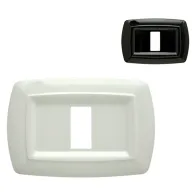 PLACCA 'TONDÒ' 2592/WH bianca (2 posti)