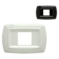 PLACCA 'TONDÒ' UNEL CENTRATA 2599/WH bianca