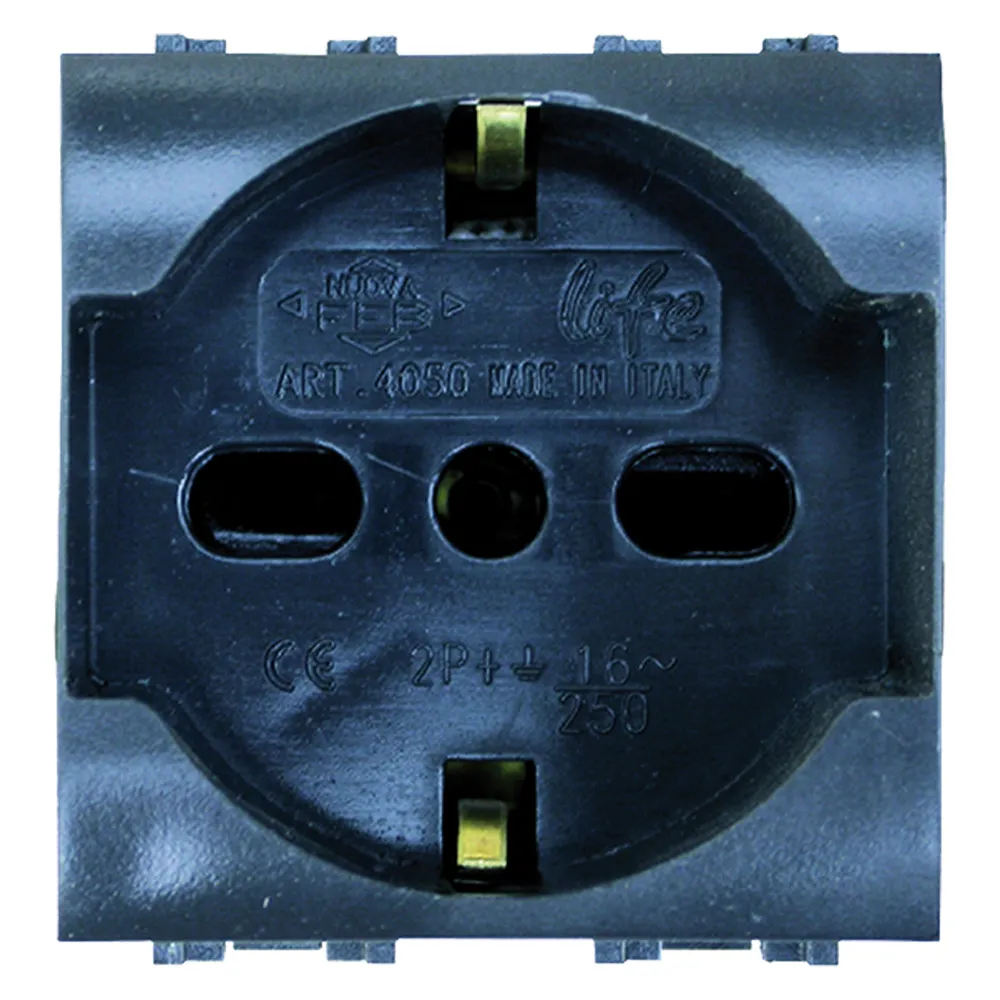 PRESA BIPASSO SCHUKO 14050 PRESA BIPASSO SCHUKO 14050