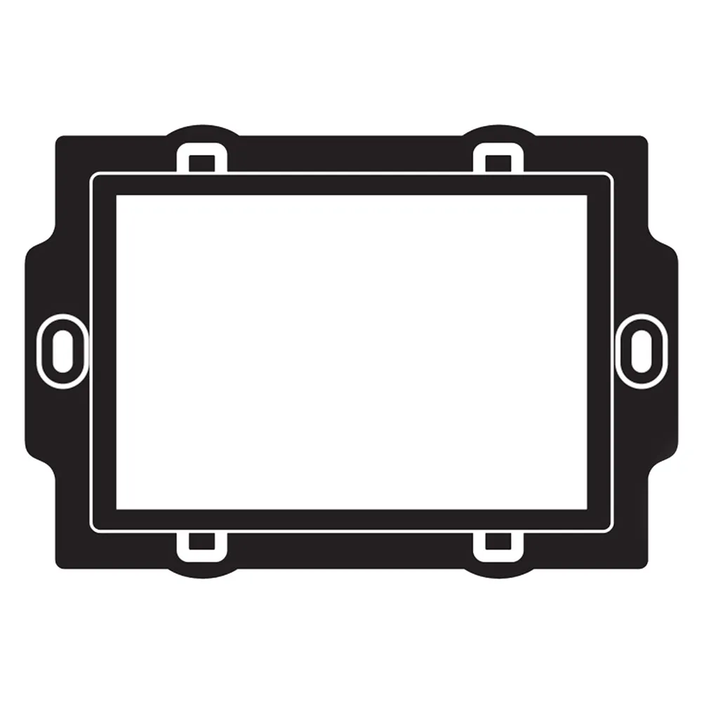 SUPPORTO MODELLO 'PL' PER SERIE PLAIN 3 moduli