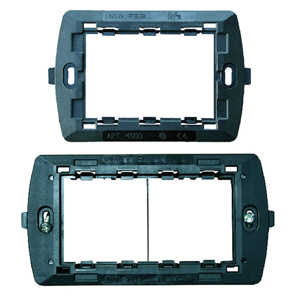 SUPPORTO PER SERIE FLEXI' 4 moduli 14604 SUPPORTO PER SERIE FLEXI' 4 moduli 14604