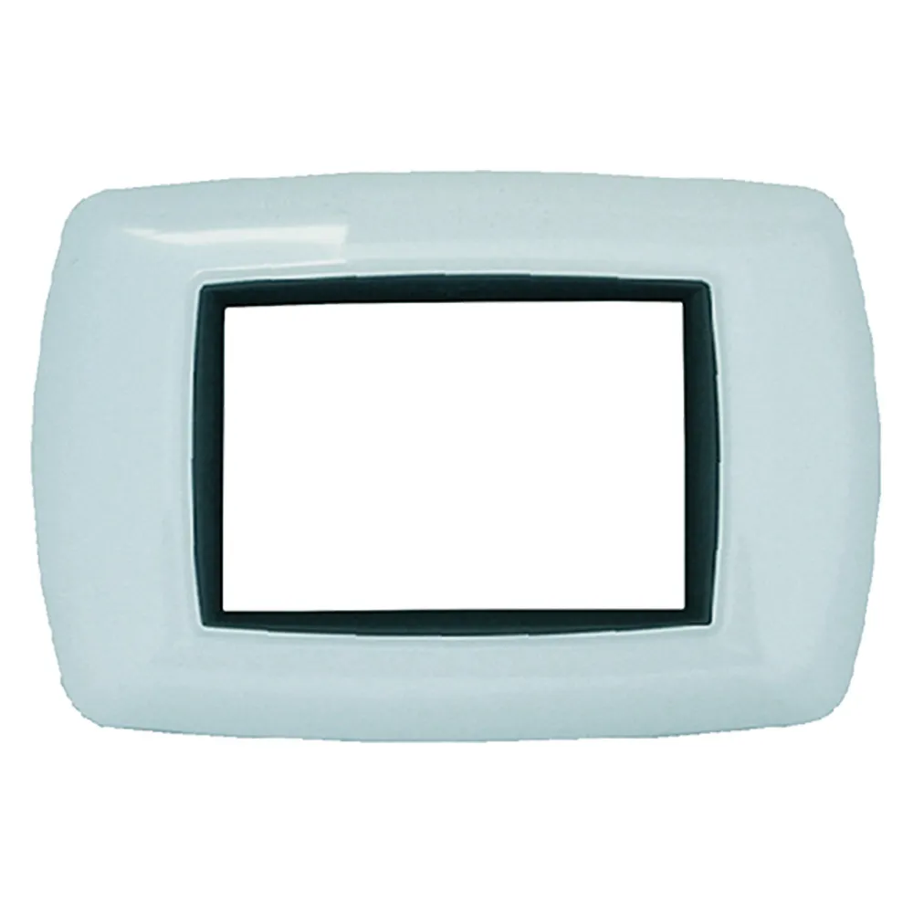 PLACCA COL. BIANCO 'LIFE' 3 posti - 2983/WH PLACCA COL. BIANCO 'LIFE' 3 posti - 2983/WH