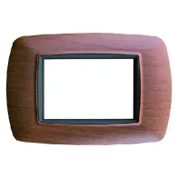 PLACCA EFFETTO LEGNO CHIARO 'LIFE' 4 posti - 2984/LC