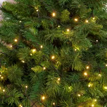 CATENA LINEARE MINILUCCIOLE A LED SERIE 'TL-C' 200 led l.calda - 10 mt. (8+2)