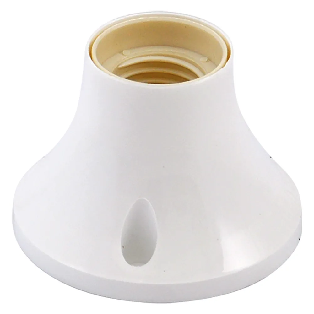 BASE DIRITTA PER PUNTO LUCE max. 60W - colore bianco BASE DIRITTA PER PUNTO LUCE max. 60W - colore bianco