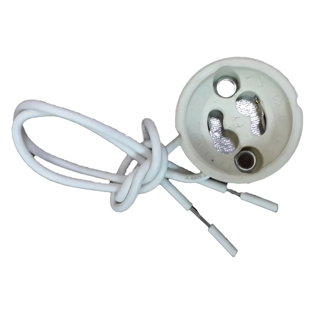 PORTALAMPADA A SOSPENSIONE IN CERAMICA attacco GU 10 - cf. 100 pezzi PORTALAMPADA A SOSPENSIONE IN CERAMICA attacco GU 10 - cf. 100 pezzi
