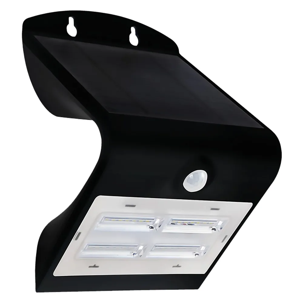 LAMPADA SOLARE DA PARETE nera LAMPADA SOLARE DA PARETE nera