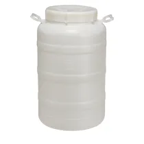 BIDONE 'BOCCA LARGA' Lt. 30 - rubinetto optional