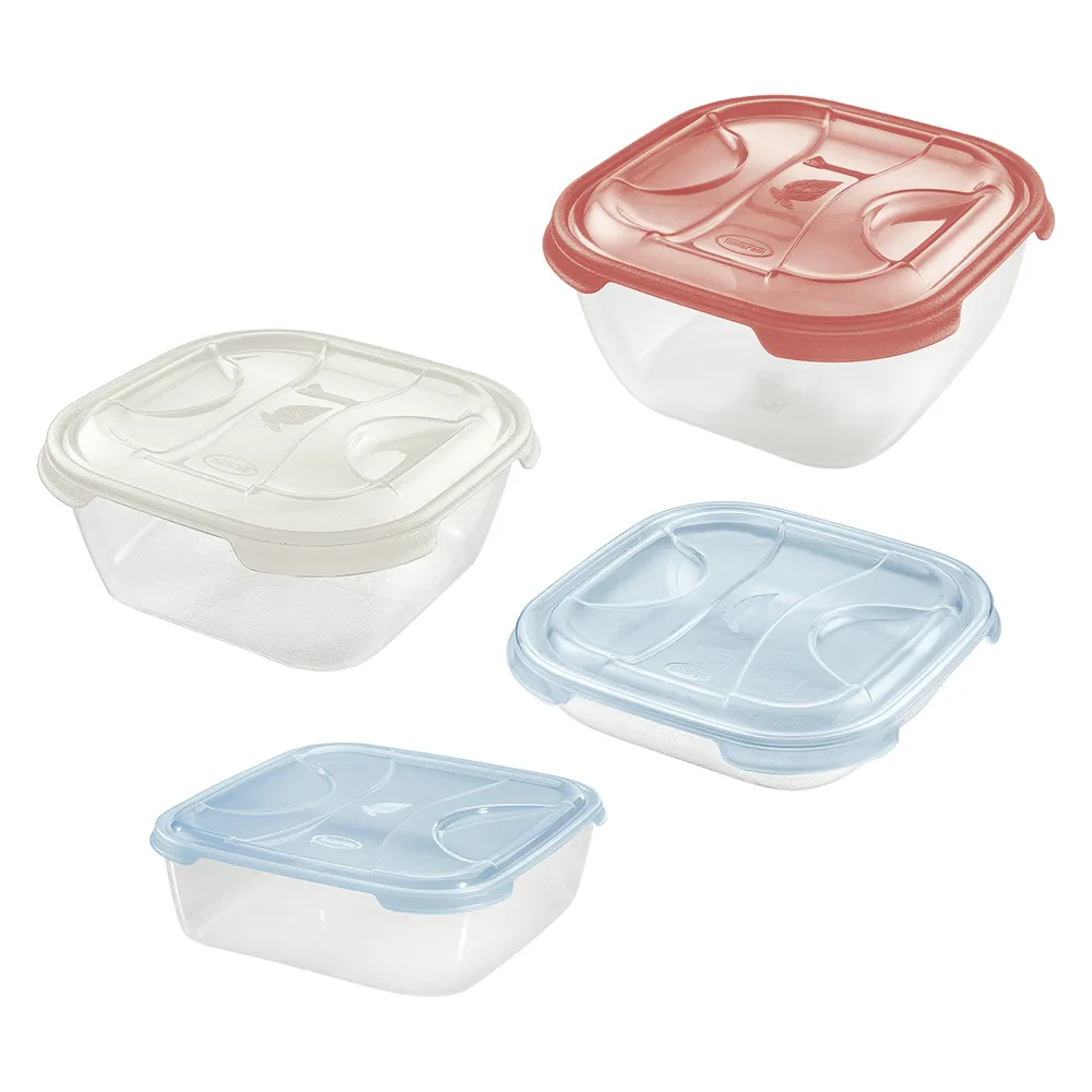 CONTENITORE QUADRO IN PLASTICA 'FRIGO BOX' lt7 cm 31x31xh.10 CONTENITORE QUADRO IN PLASTICA 'FRIGO BOX' lt7 cm 31x31xh.10