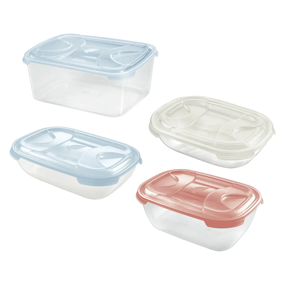 CONTENITORE RETTANGOLARE IN PLASTICA 'FRIGO BOX' lt5 cm 31x24xh.10 CONTENITORE RETTANGOLARE IN PLASTICA 'FRIGO BOX' lt5 cm 31x24xh.10