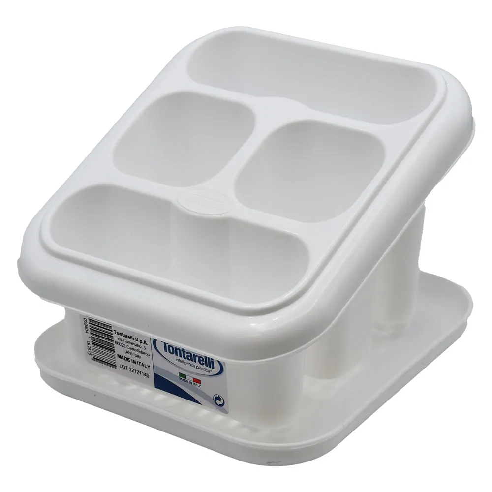 SCOLAPOSATE CON VASSOIO colore bianco SCOLAPOSATE CON VASSOIO colore bianco