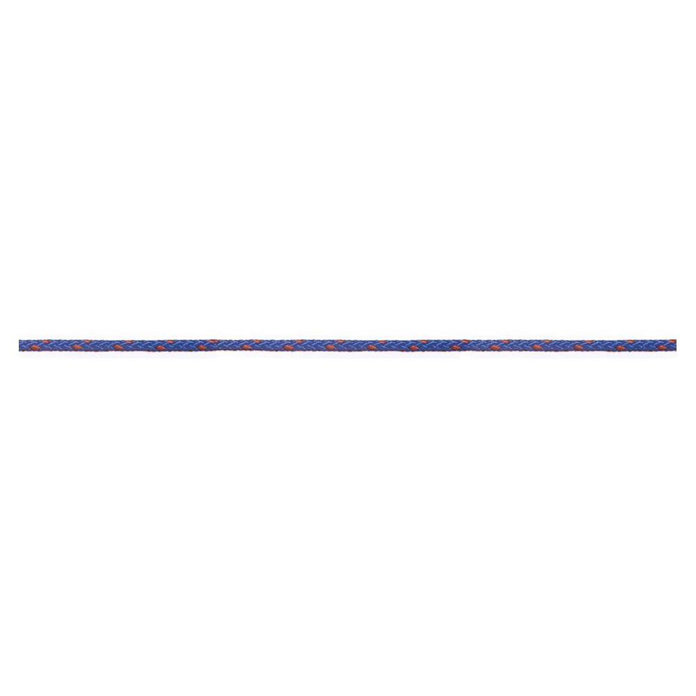 Corde en polypropylène Ø 6 mm. couleur bleu-rouge Au mètre