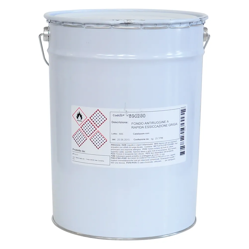 ANTIRUGGINE PROTETTIVA A RAPIDA ESSICCAZIONE 'COLOREA' Kg. 25 Grigia ANTIRUGGINE PROTETTIVA A RAPIDA ESSICCAZIONE 'COLOREA' Kg. 25 Grigia