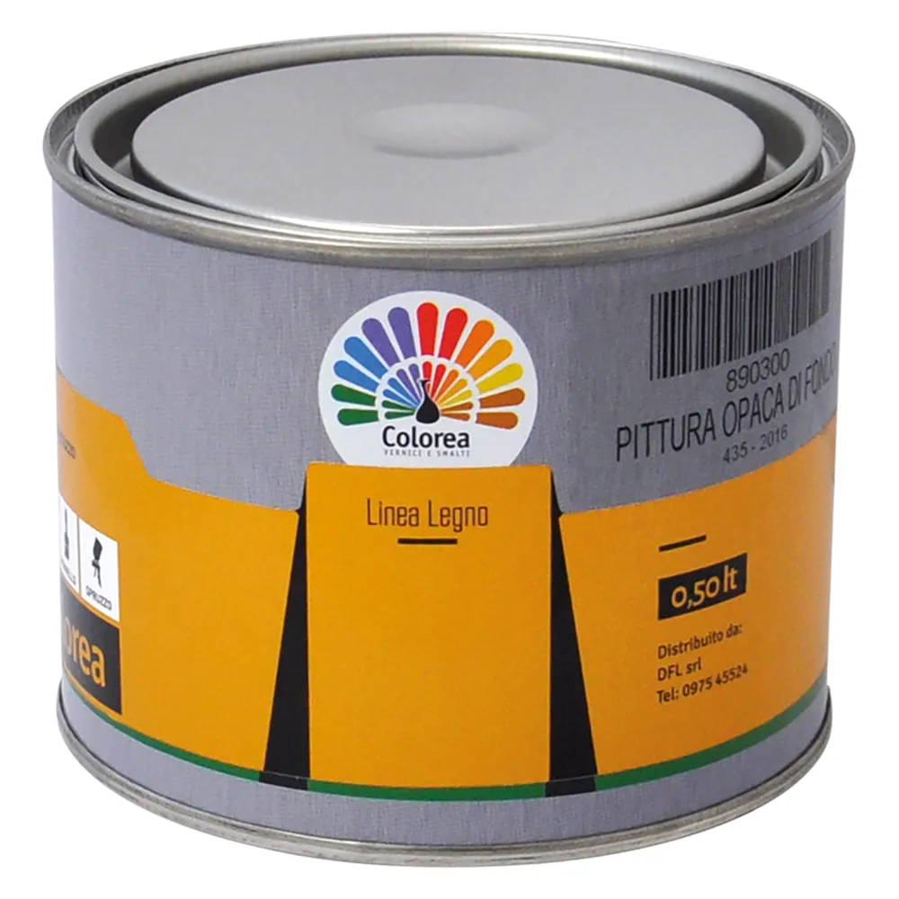 PITTURA OPACA DI FONDO 'COLOREA' Lt. 0 PITTURA OPACA DI FONDO 'COLOREA' Lt. 0