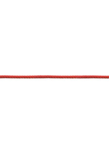 Corda in polipropilene Ø 4 mm. rosso Al metro