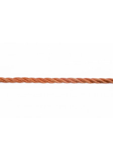 Orange polypropylene rope Ø 10 mm. Per meter
