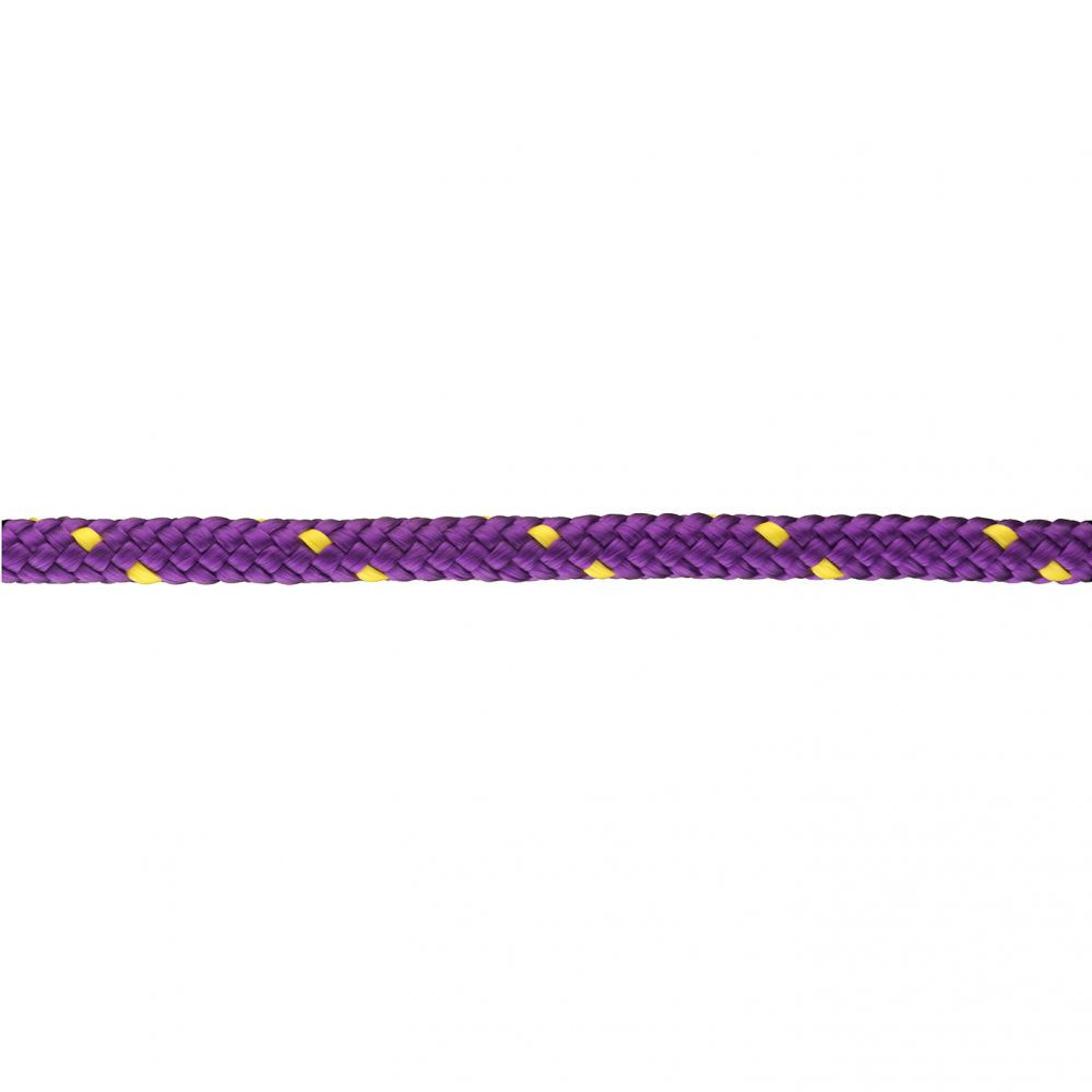 Polypropylene rope Ø 8 mm. purple-yellow Per meter