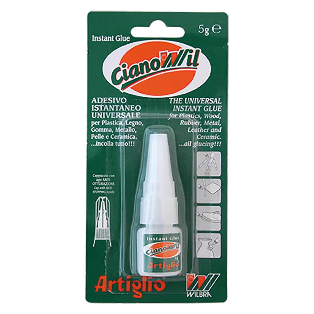 ADESIVO CIANOCRILATO 'ARTIGLIO CIANOWIL' gr. 5 ADESIVO CIANOCRILATO 'ARTIGLIO CIANOWIL' gr. 5
