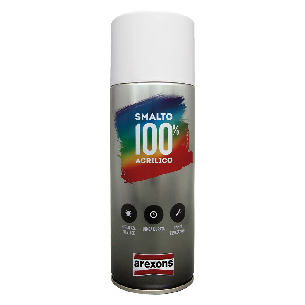 SMALTO SPRAY ACRILICO RITOCCO PER ELETTRODOMESTICI ml 400 - bianco elettro SMALTO SPRAY ACRILICO RITOCCO PER ELETTRODOMESTICI ml 400 - bianco elettro