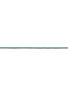Venetian braid in polypropylene Ø 3 mm. green Per meter
