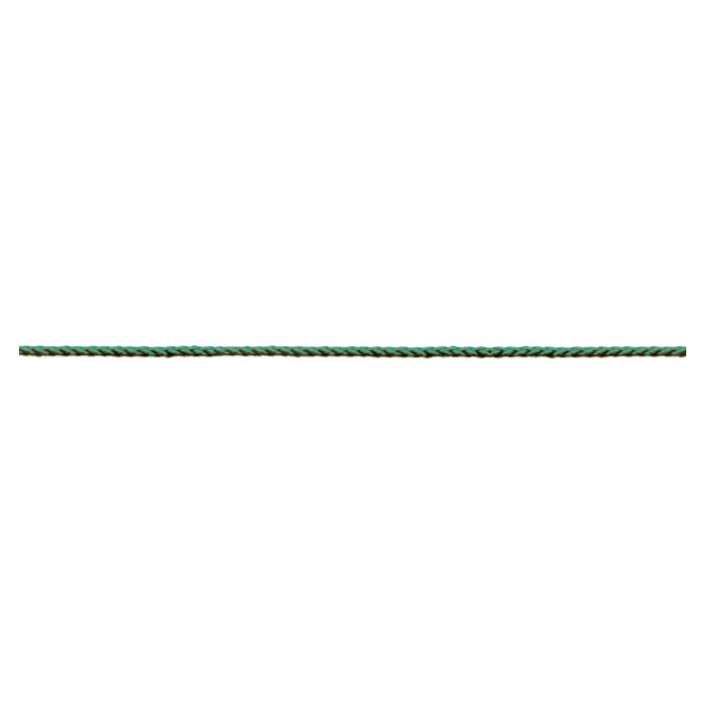 Venetian braid in polypropylene Ø 3 mm. green Per meter