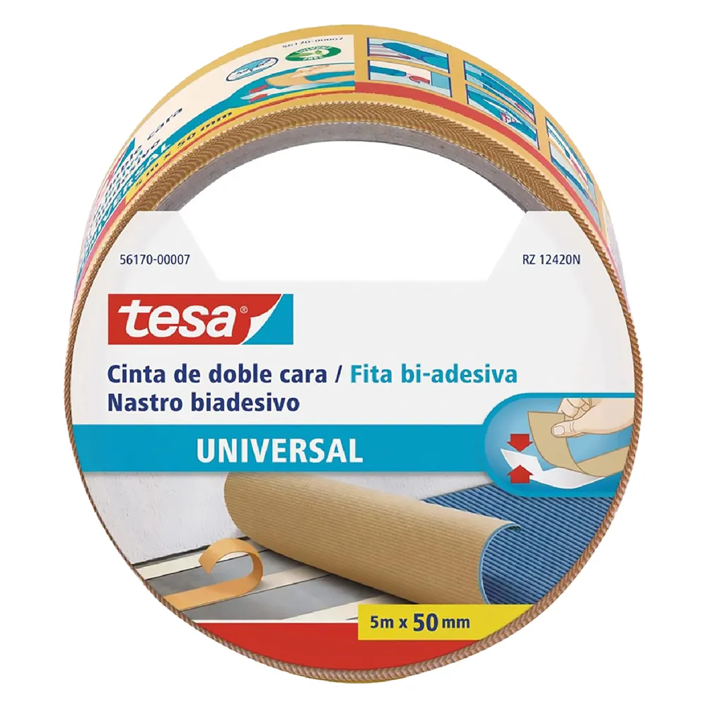 NASTRO BIADESIVO UNIVERSALE mm 50 x mt. 5 NASTRO BIADESIVO UNIVERSALE mm 50 x mt. 5