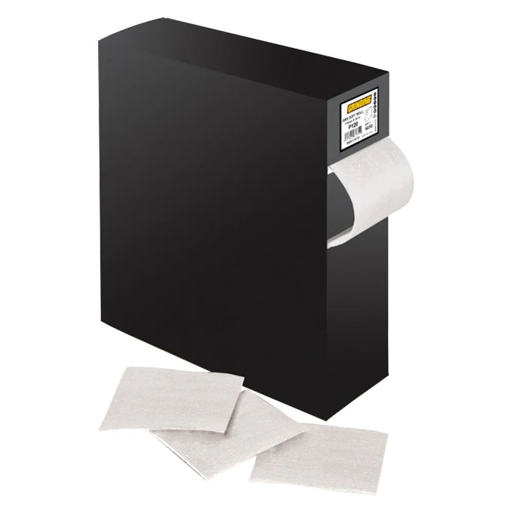 CARTA FLESSIBILE AL LATTICE 'SOFT ROLL' grana 120 - mm 115 x mt 25 CARTA FLESSIBILE AL LATTICE 'SOFT ROLL' grana 120 - mm 115 x mt 25