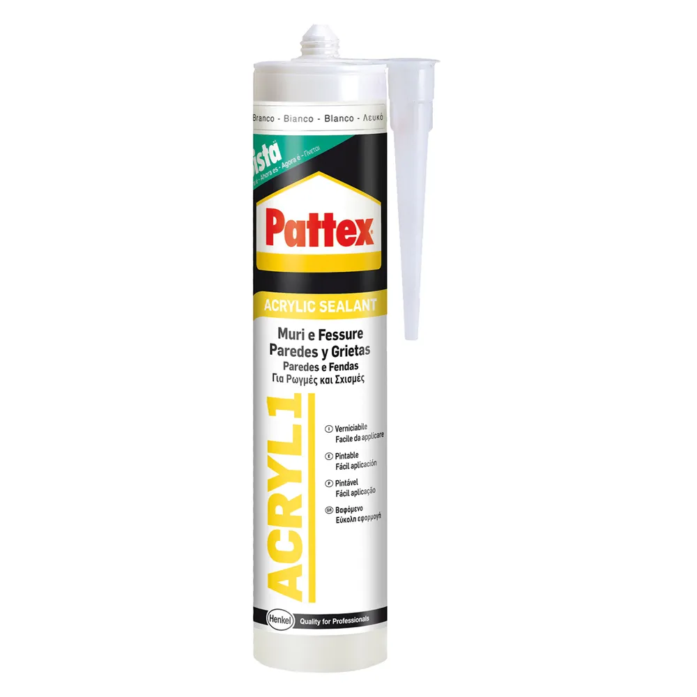 SILICONE ACRILICO bianco ml 300 SILICONE ACRILICO bianco ml 300