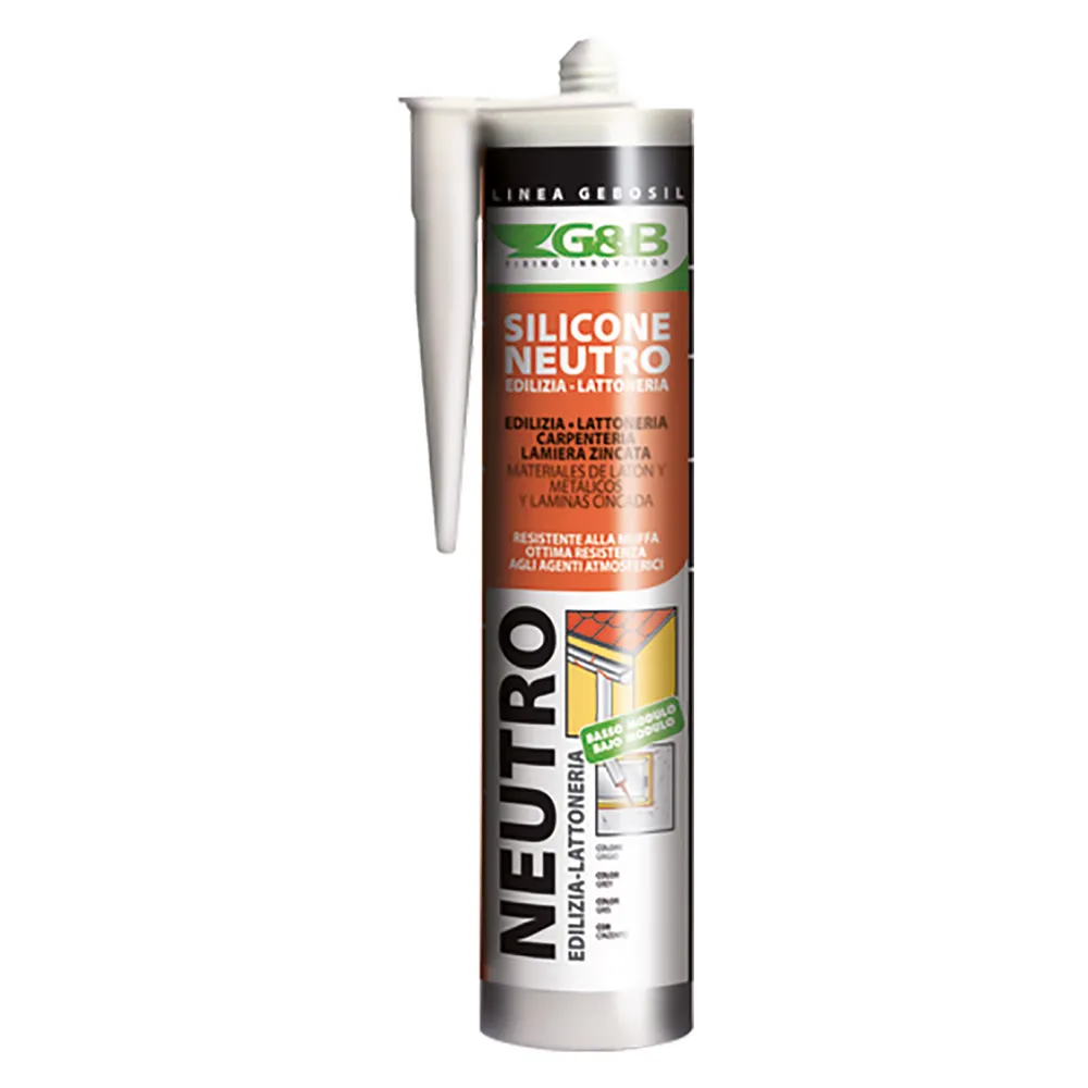SILICONE NEUTRO PER LATTONERIA 'GEBOSIL' rame ml 310 SILICONE NEUTRO PER LATTONERIA 'GEBOSIL' rame ml 310
