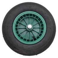 RUOTA PNEUMATICA PER CARRIOLA DISCO PVC mm. 400x100