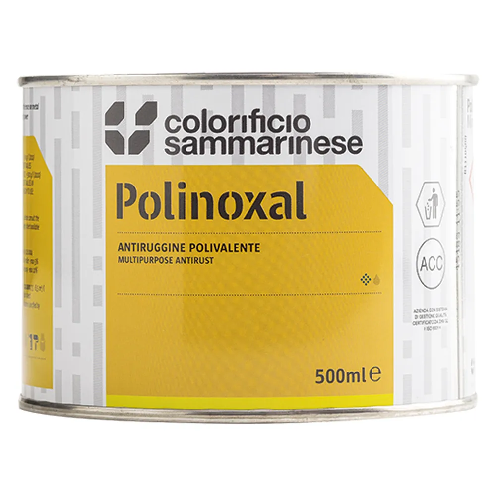 ANTIRUGGINE SINTETICA 'FINA' Kg. 23 Grigia - Polinoxal ANTIRUGGINE SINTETICA 'FINA' Kg. 23 Grigia - Polinoxal