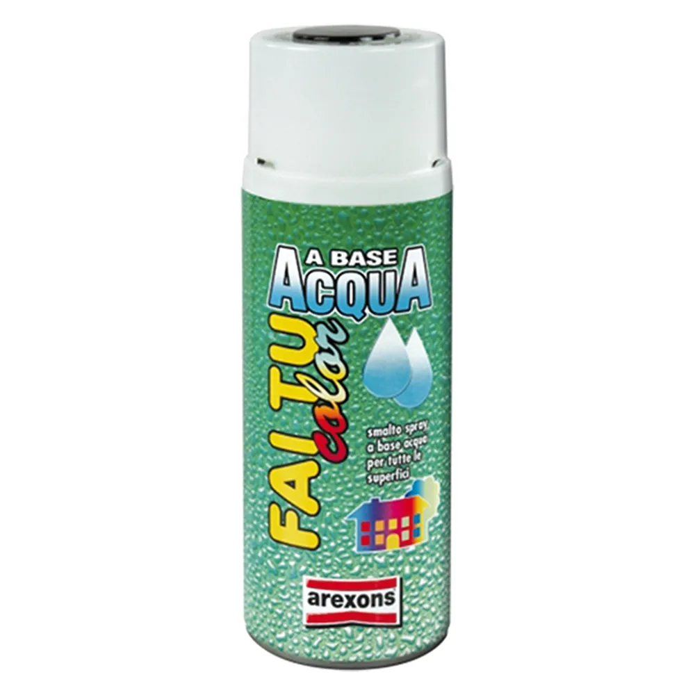 SMALTO SPRAY A BASE ACQUA ml. 400 - rosso fuoco lucido SMALTO SPRAY A BASE ACQUA ml. 400 - rosso fuoco lucido