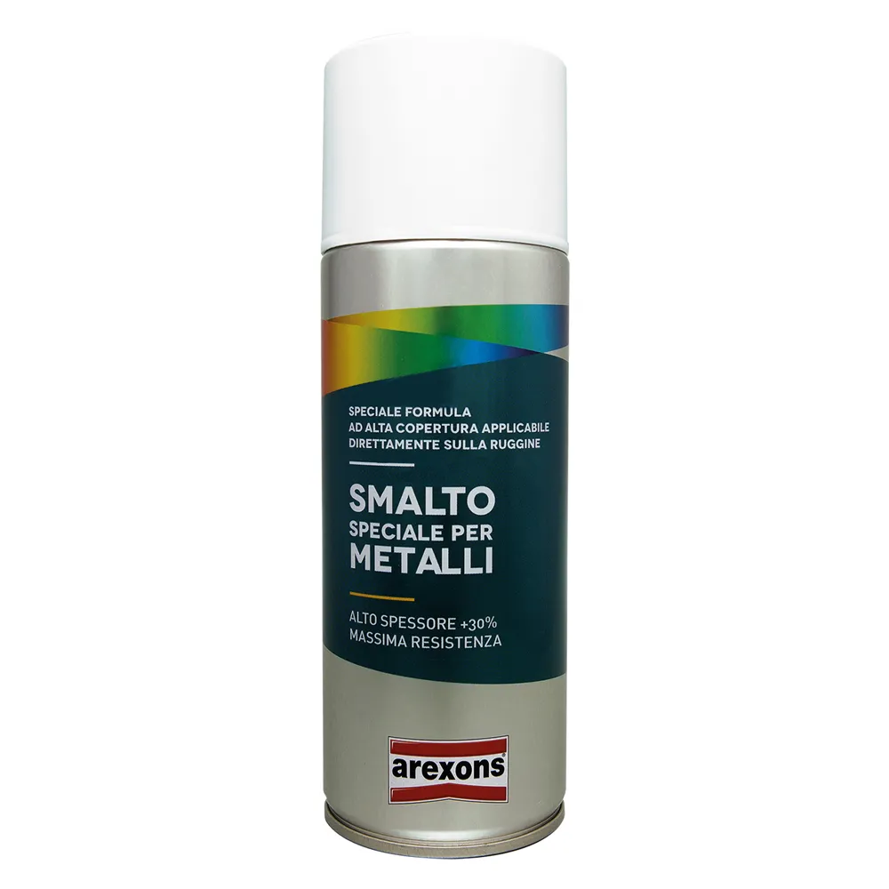 SMALTO SPRAY SPECIALE METALLI ml. 400 - grigio argento brillante SMALTO SPRAY SPECIALE METALLI ml. 400 - grigio argento brillante