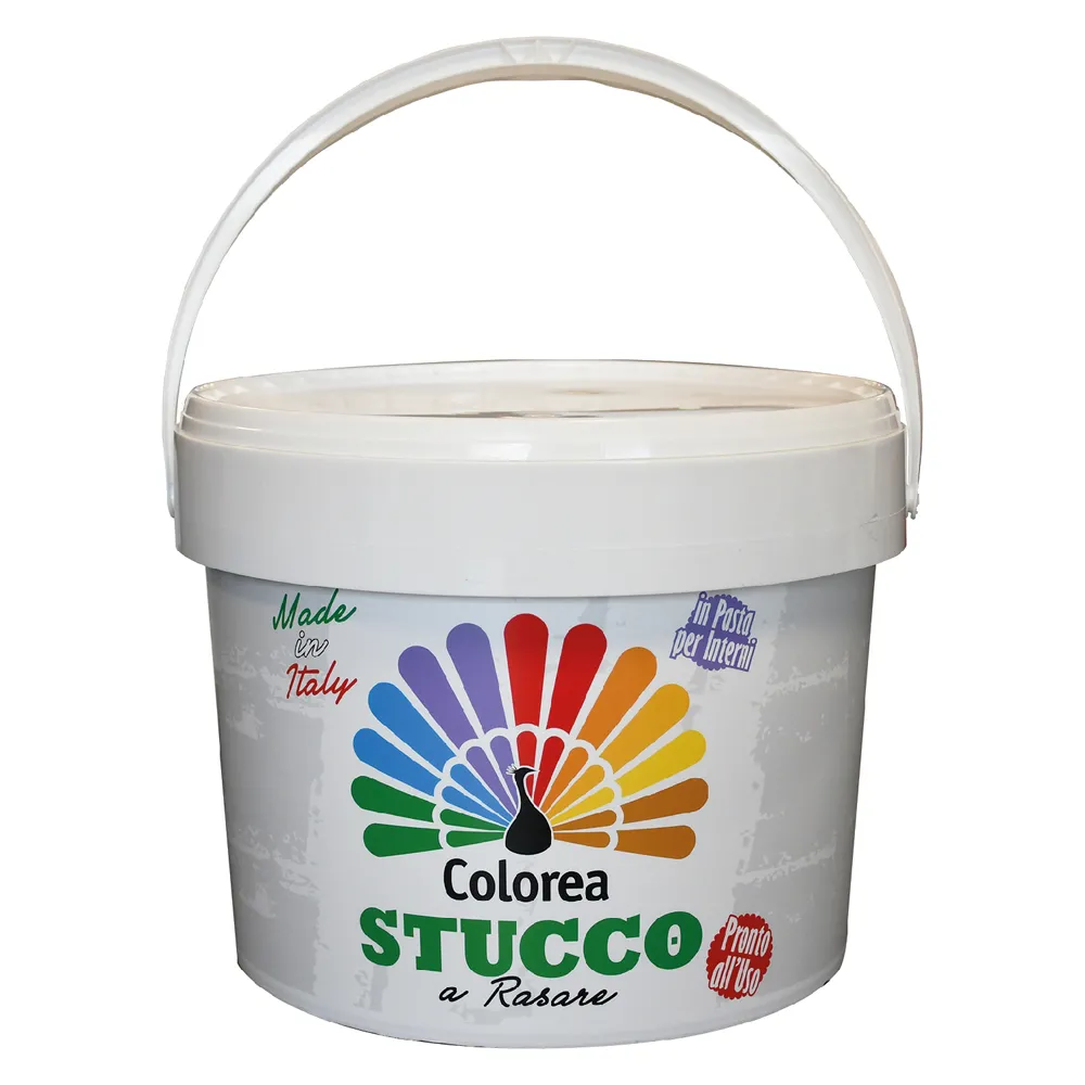 STUCCO IN PASTA A RASARE 'COLOREA' Kg. 5 STUCCO IN PASTA A RASARE 'COLOREA' Kg. 5