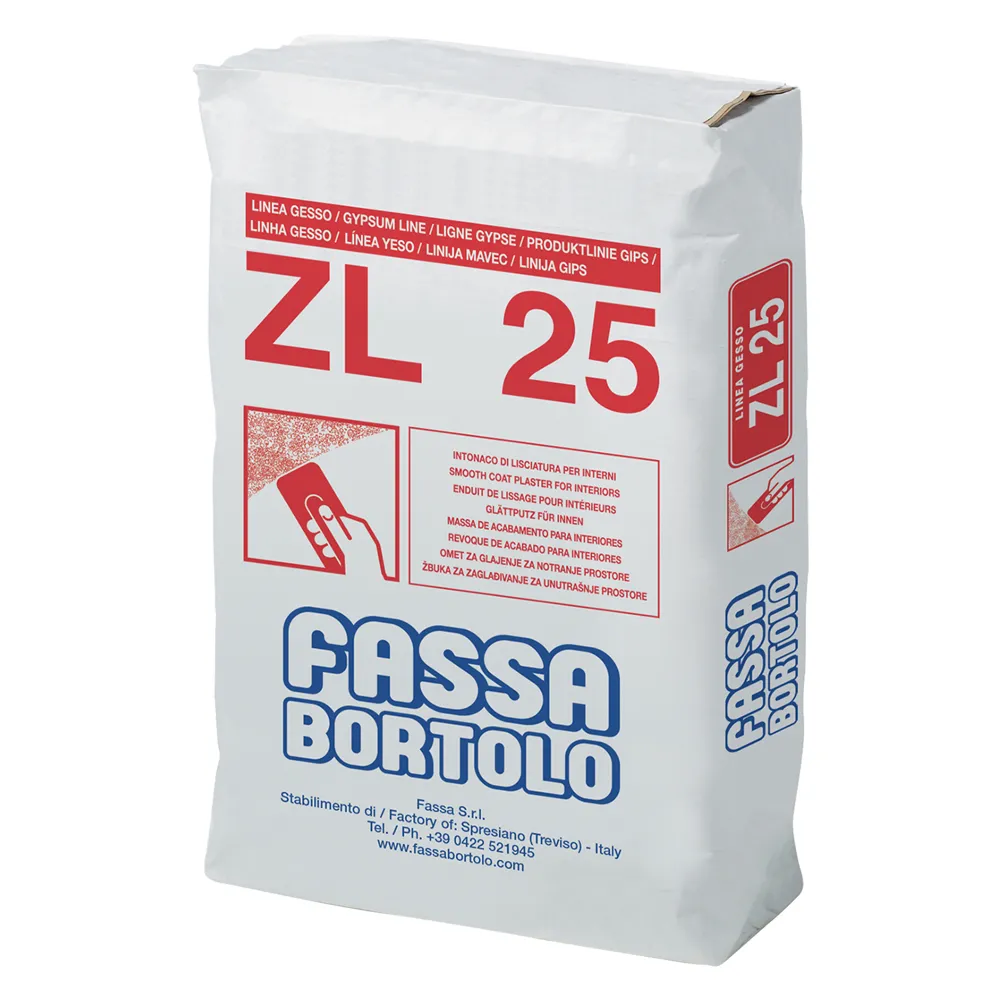 INTONACO DI LISCIATURA 'ZL 25' Kg. 5 INTONACO DI LISCIATURA 'ZL 25' Kg. 5