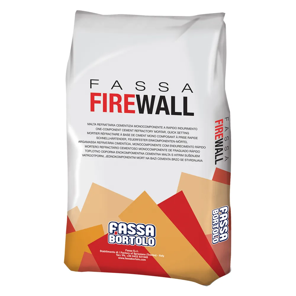 MALTA CEMENTIZIA REFRATTARIA 'FASSA FIREWALL' Kg. 5 MALTA CEMENTIZIA REFRATTARIA 'FASSA FIREWALL' Kg. 5