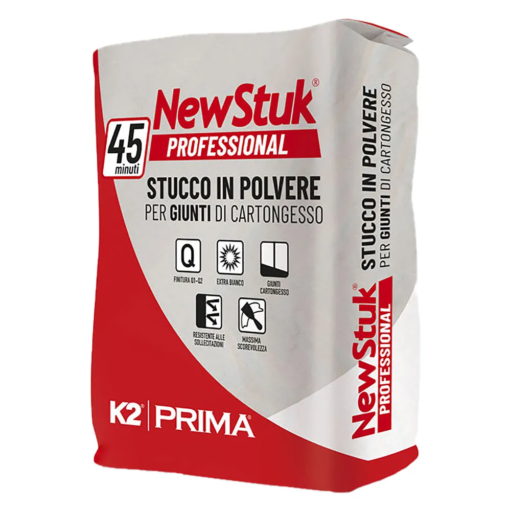 STUCCO IN POLVERE PER CARTONGESSO Kg. 5 STUCCO IN POLVERE PER CARTONGESSO Kg. 5