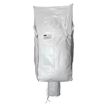 SACCONE IN POLIPROPILENE CON VALVOLA DI SCARICO 'BIG BAG' bocca di carico a caramella