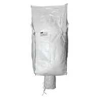 SACCONE IN POLIPROPILENE CON VALVOLA DI SCARICO 'BIG BAG' bocca di carico a caramella