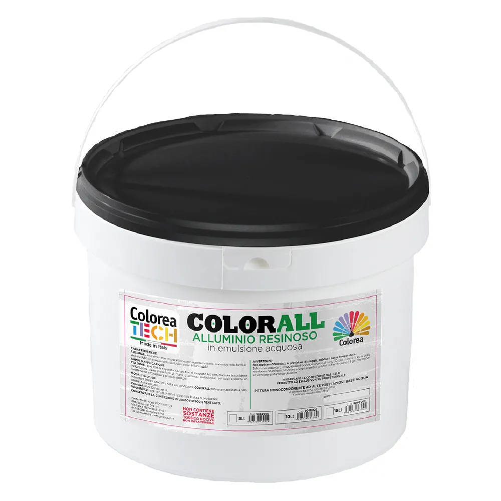 ALLUMINIO RESINOSO 'COLORALL' eco-friendly - lt. 18 ALLUMINIO RESINOSO 'COLORALL' eco-friendly - lt. 18