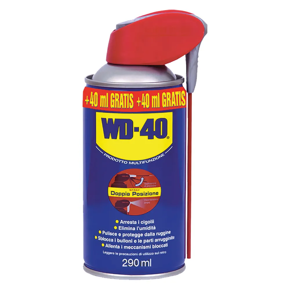 SBLOCCANTE SPRAY 'DOPPIA POSIZIONE' ml 250 + 40 ml omaggio SBLOCCANTE SPRAY 'DOPPIA POSIZIONE' ml 250 + 40 ml omaggio
